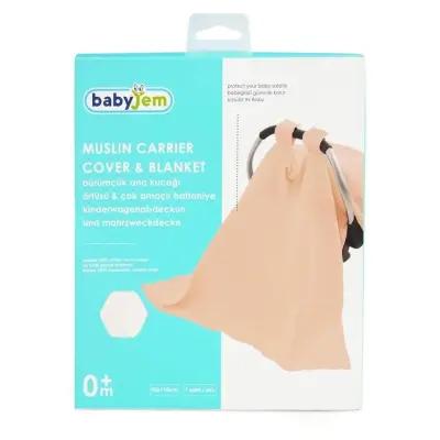 Babyjem Ana Kucağı Örtüsü Bürümcük Gri - 6