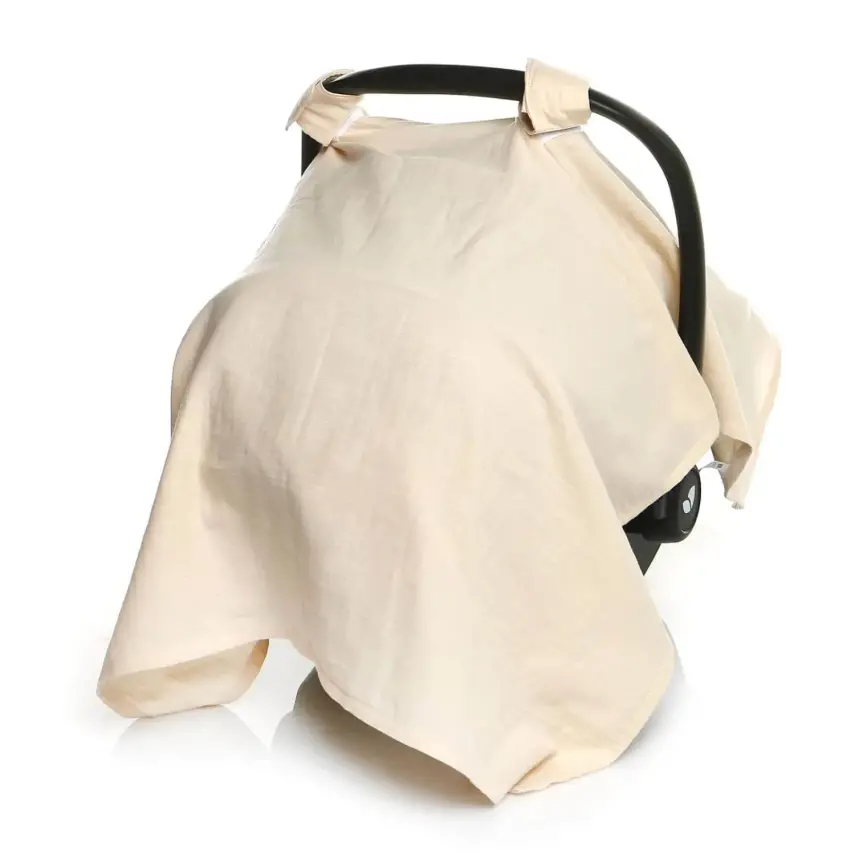 Babyjem Ana Kucağı Örtüsü Bürümcük Somon - 2