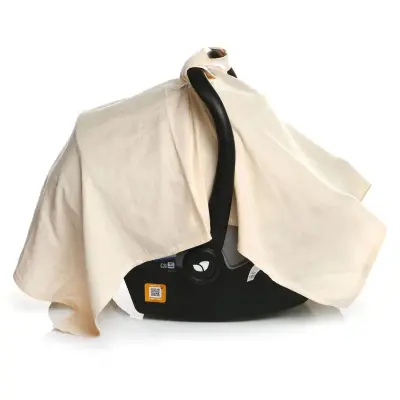 Babyjem Ana Kucağı Örtüsü Bürümcük Somon - 7