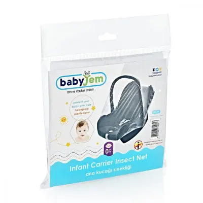 Babyjem Ana Kucağı Sinekliği Beyaz - 5