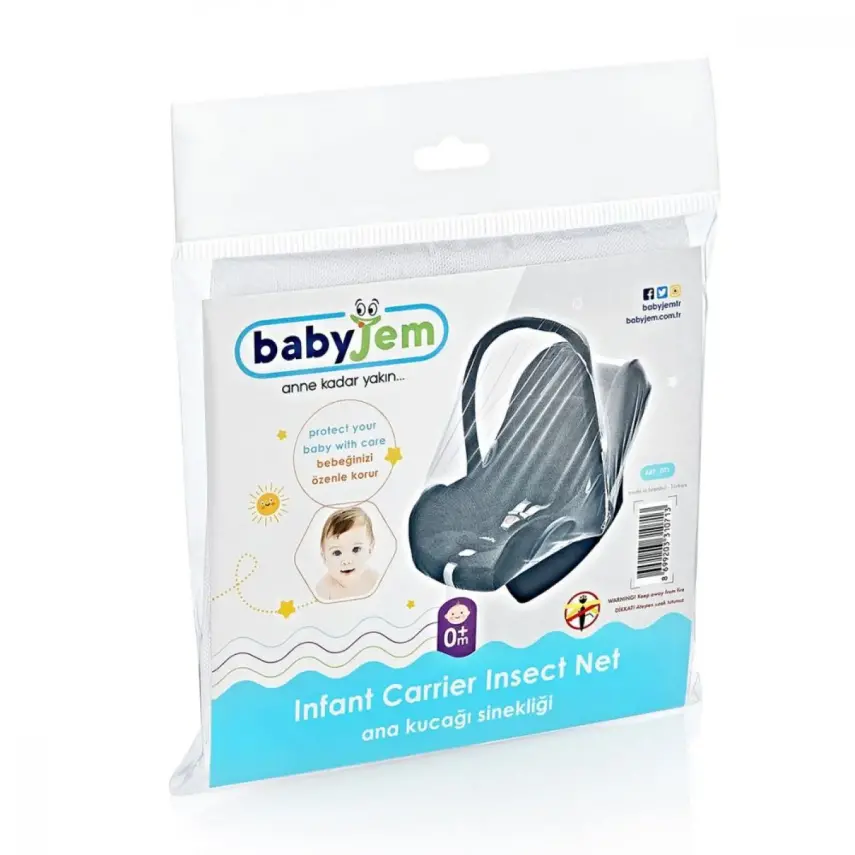 Babyjem Ana Kucağı Sinekliği Beyaz - 5
