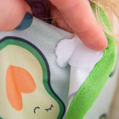 Babyjem Baskılı BLW Kolsuz Mama Önlüğü Avokado Desenli - 5