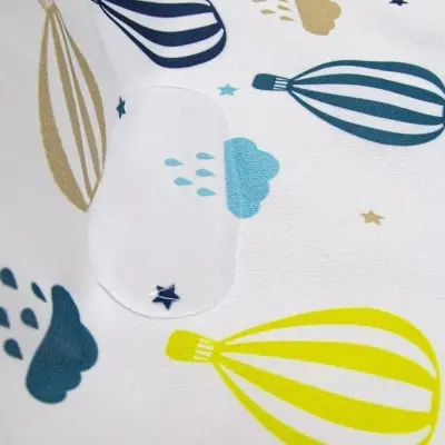 Babyjem Baskılı BLW Kolsuz Mama Önlüğü Balon Desenli - 2