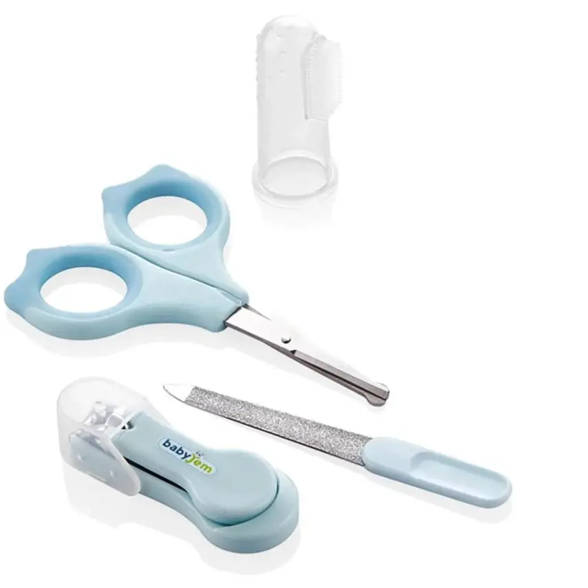 Babyjem Bebek Bakım Seti 7li Mavi - 3