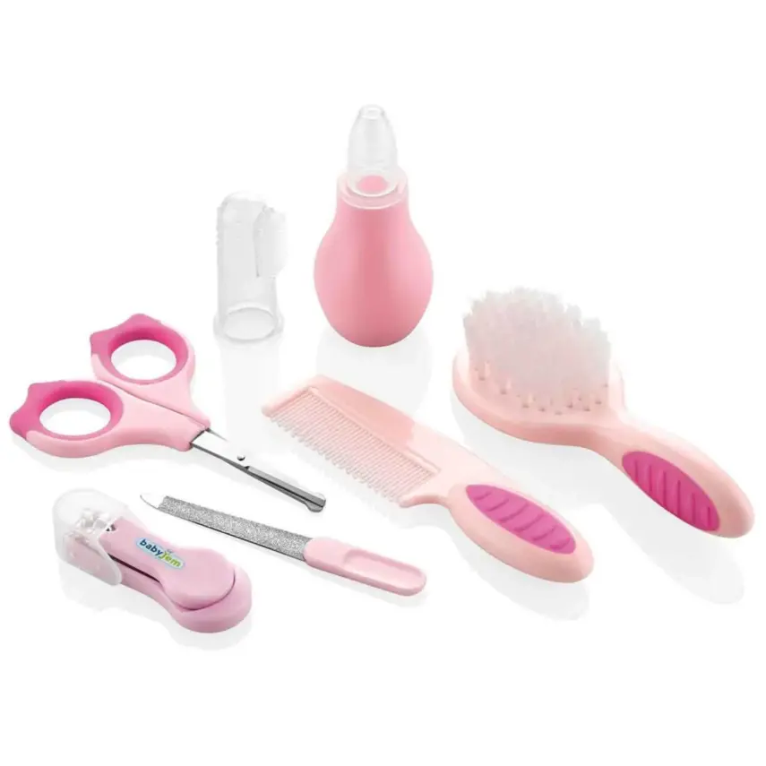 Babyjem Bebek Bakım Seti 7li Pembe - 1