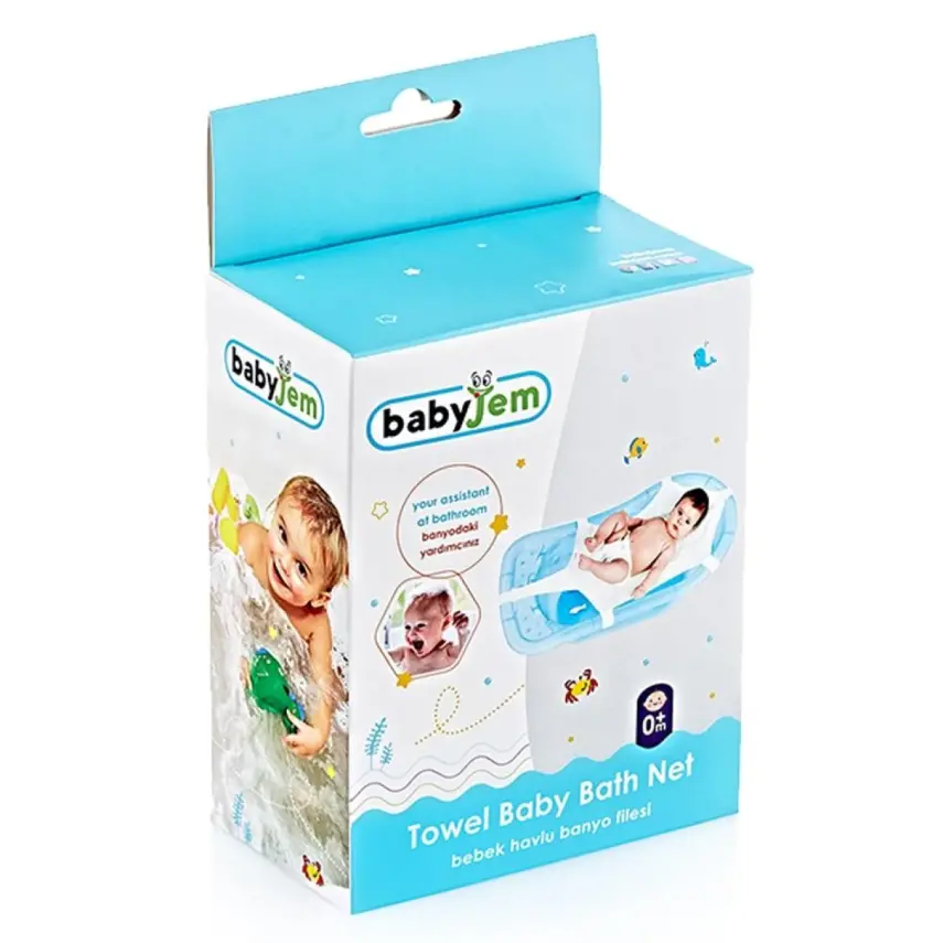 Babyjem Bebek Banyo Filesi Havlu Beyaz - 2