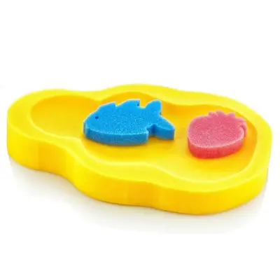 Babyjem Bebek Küvet Süngeri (Banyo Süngeri Hediyeli) Sarı 