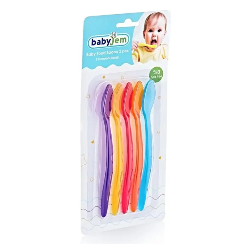 Babyjem Bebek Mama Kaşığı 5li 4+ Ay - 2