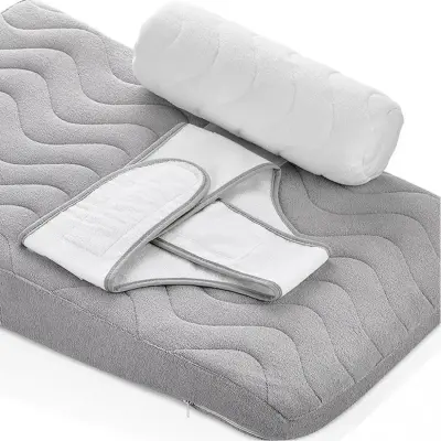 Babyjem Bebek Reflü Yastığı Kemerli Gri (1)