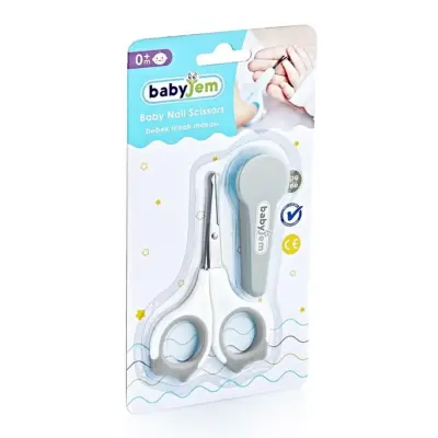 Babyjem Bebek Tırnak Makası Gri (1)