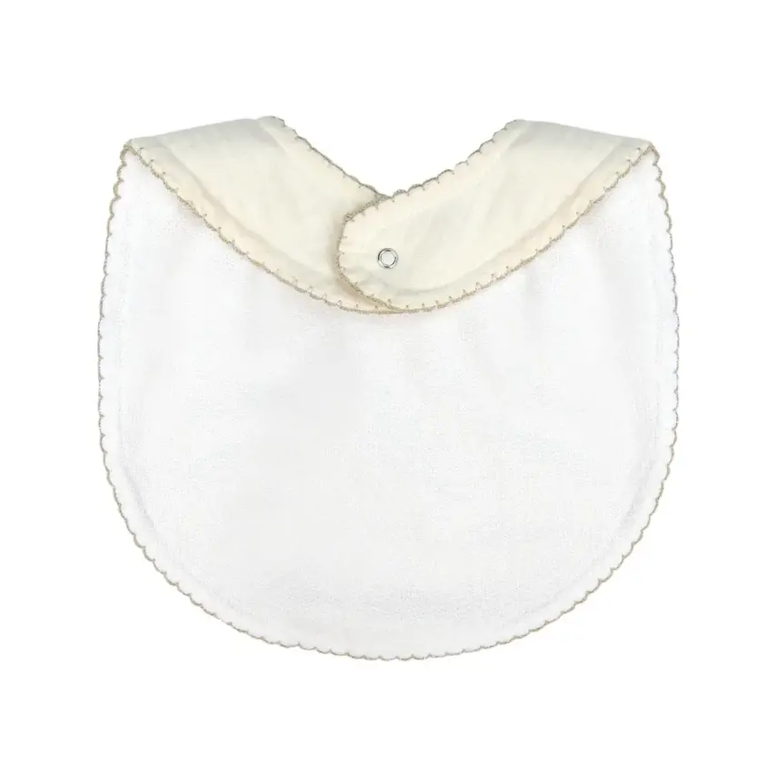 Babyjem Bürümcük Müslin Önlük Ekru - 3