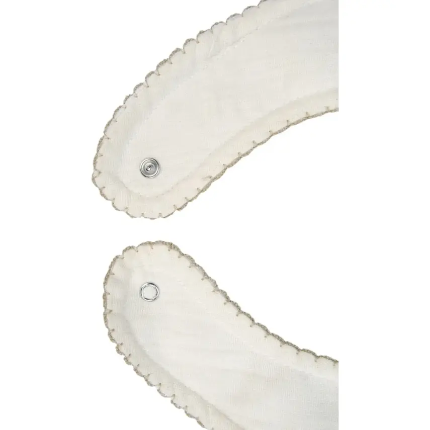 Babyjem Bürümcük Müslin Önlük Ekru - 4