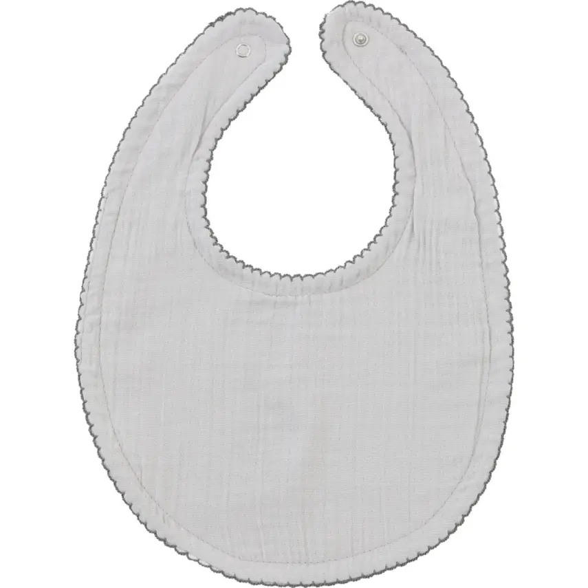 Babyjem Bürümcük Müslin Önlük Gri - 8