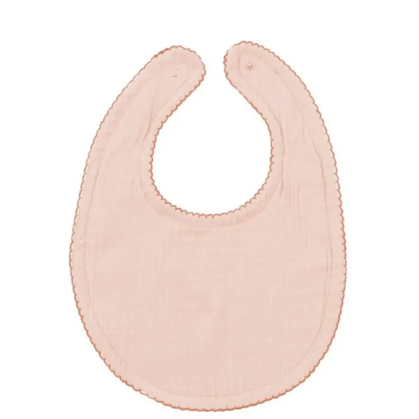 Babyjem Bürümcük Müslin Önlük Somon - 1