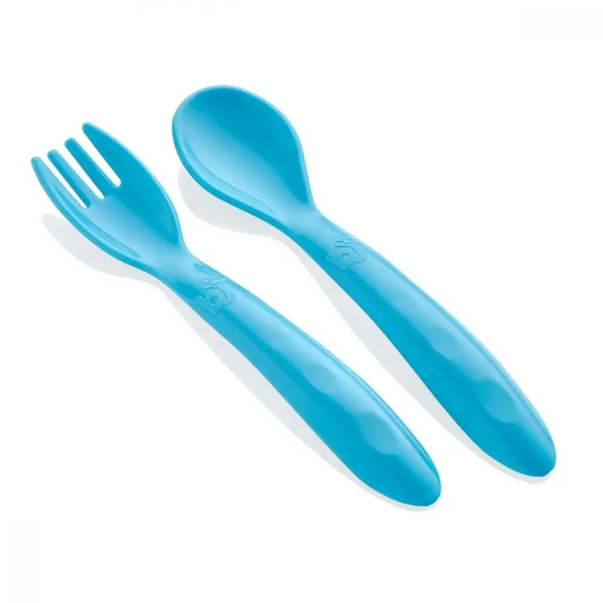 Babyjem Çatal Kaşık Seti Mavi - 1