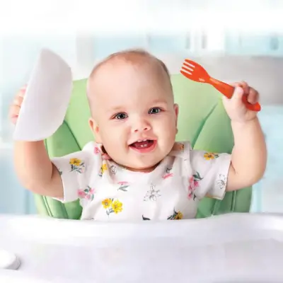 Babyjem Çatal Kaşık Seti Mavi - 2