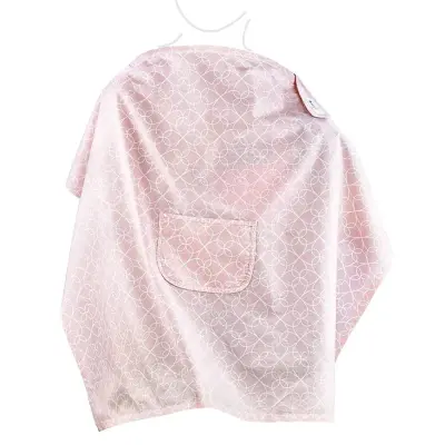 Babyjem Cepli Emzirme Önlüğü Pembe Yonca 