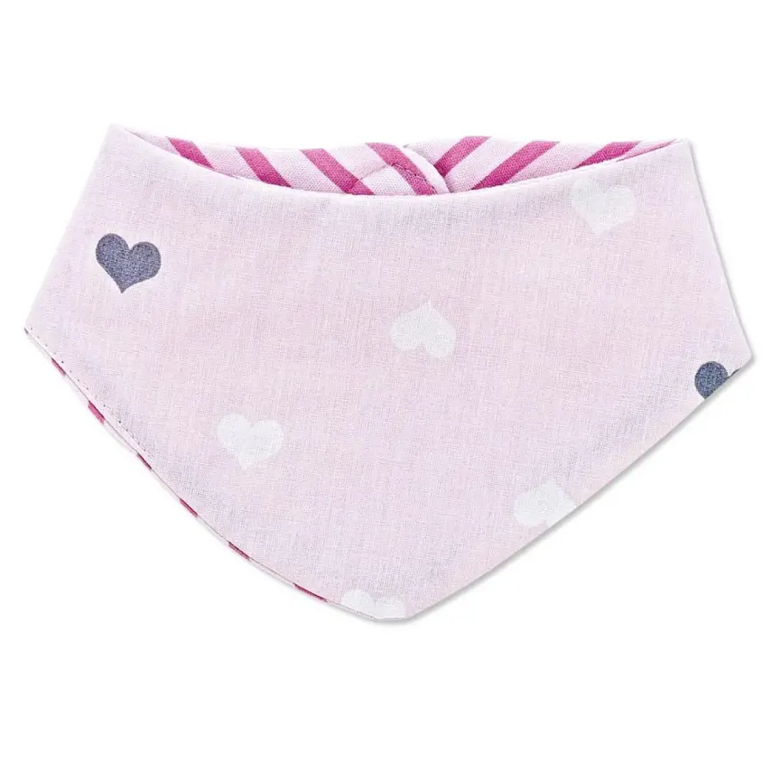 Babyjem Çift Taraflı Kullanılabilir Yenidoğan Fular Önlük Pembe - 1