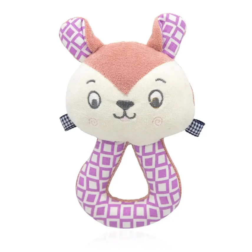 Babyjem Çıngıraklı Kedi Oyun Arkadaşım Gül Kurusu - 1