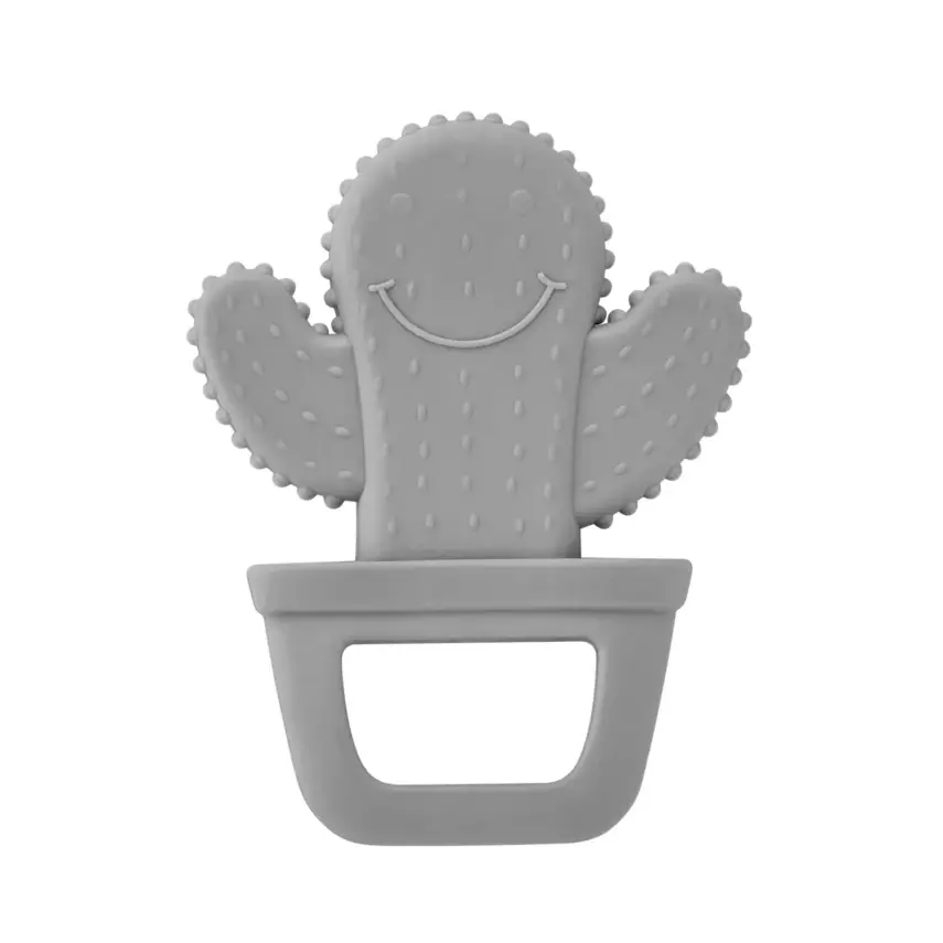 Babyjem Diş Kaşıyıcı Kaktüs Gri - 1