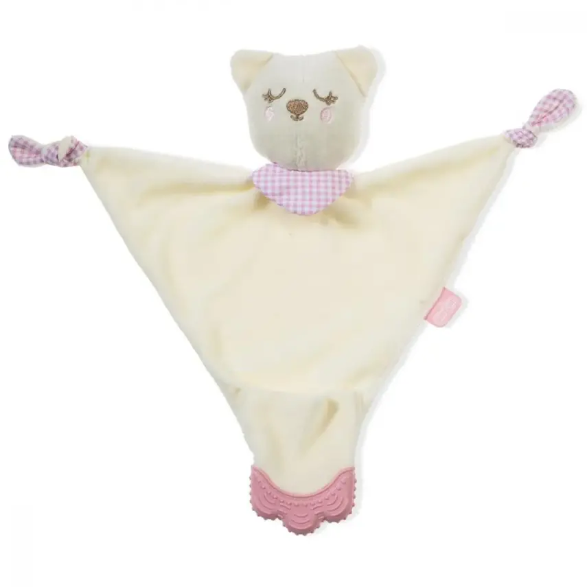 Babyjem Diş Kaşıyıcılı Uyku Arkadaşım Pembe - 1