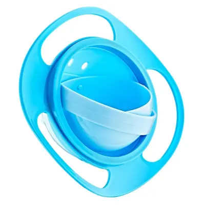 Babyjem Dökülmeyen Mama Tabağı Mavi (1)