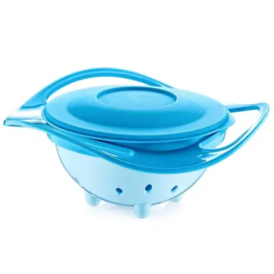 Babyjem Dökülmeyen Mama Tabağı Mavi