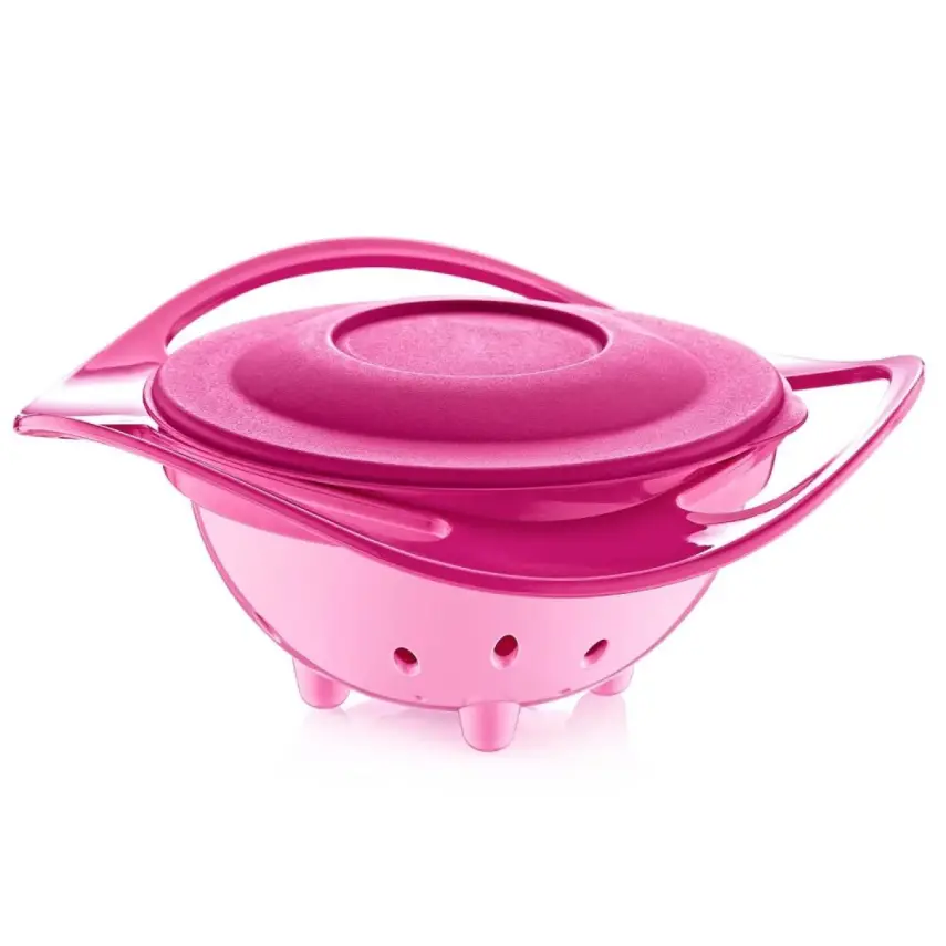 Babyjem Dökülmeyen Mama Tabağı Pembe - 1