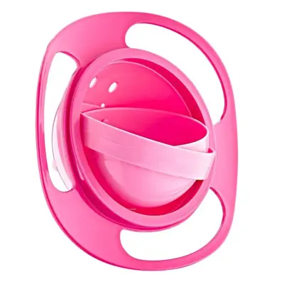 Babyjem Dökülmeyen Mama Tabağı Pembe (1)