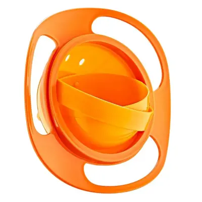 Babyjem Dökülmeyen Mama Tabağı Turuncu 