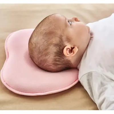 Babyjem Düz Kafa Yastığı Pembe - 5