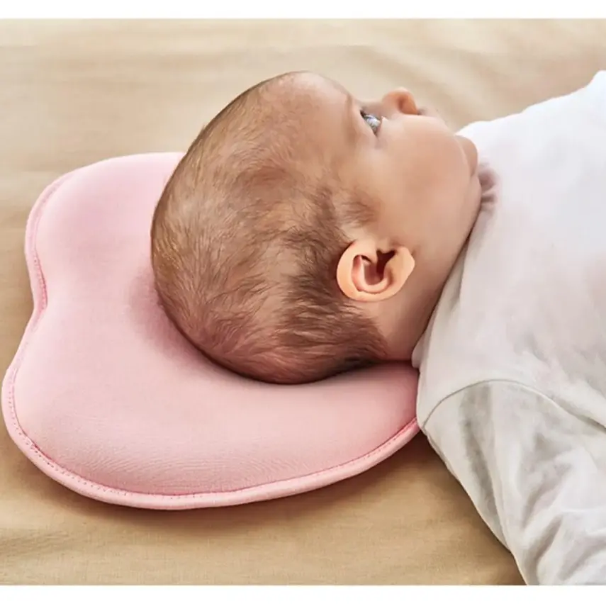 Babyjem Düz Kafa Yastığı Pembe - 4