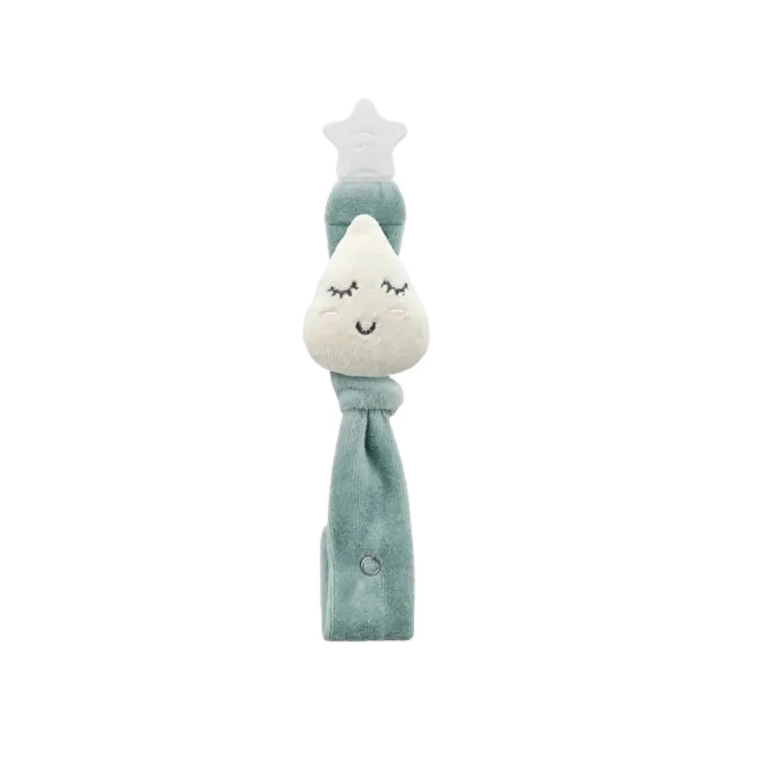 Babyjem Emzik Tutacağı Damla Desen Yeşil