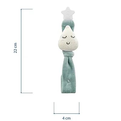 Babyjem Emzik Tutacağı Damla Desen Yeşil - 3