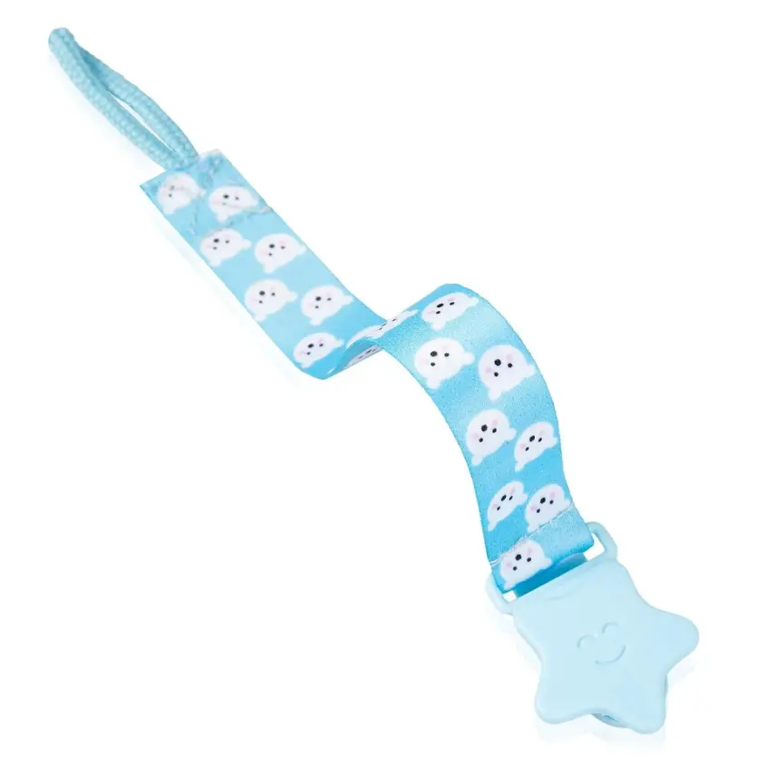 Babyjem Emzik Tutacağı Desenli Mavi Ayıcık - 3