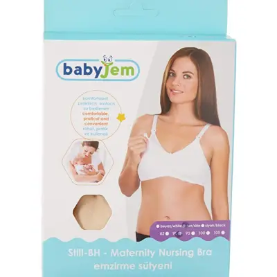 Babyjem Emzirme Sütyeni 85 Beden Ten 