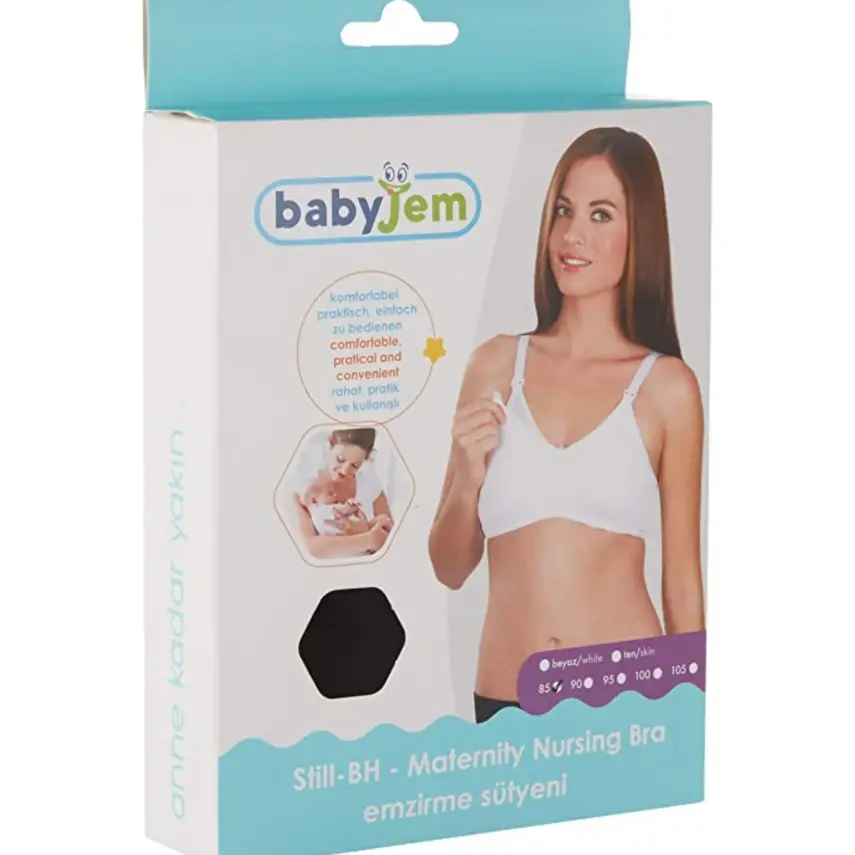 Babyjem Emzirme Sütyeni 95 Beden Siyah - 2