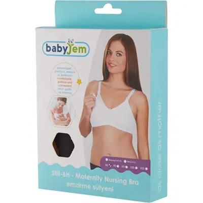 Babyjem Emzirme Sütyeni 95 Beden Siyah - 4
