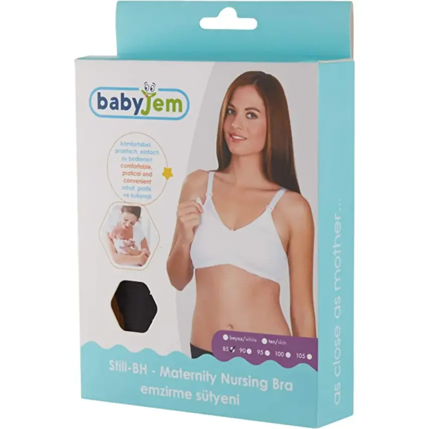 Babyjem Emzirme Sütyeni 95 Beden Siyah - 4