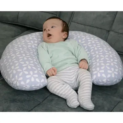 Babyjem Emzirme ve Destek Minderi Pembe Yonca - 3