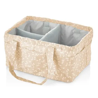 Babyjem Katlamalı Anne ve Bebek Organizer Somon Çiçek