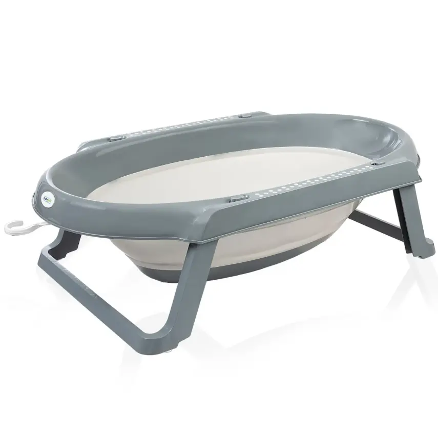 Babyjem Katlanır Banyo Seti 5li Yeni Antrasit  - 9