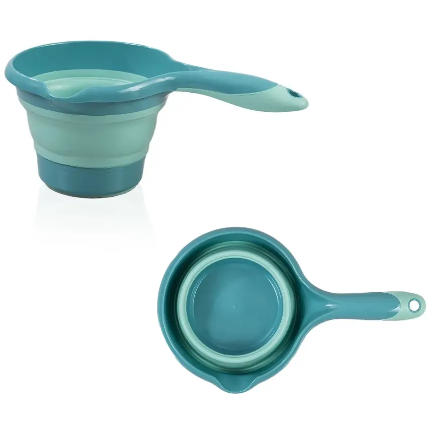 Babyjem Katlanır Banyo Seti 5li Yeni Turkuaz - 8