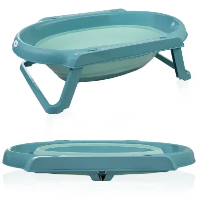 Babyjem Katlanır Banyo Seti 5li Yeni Turkuaz - 4