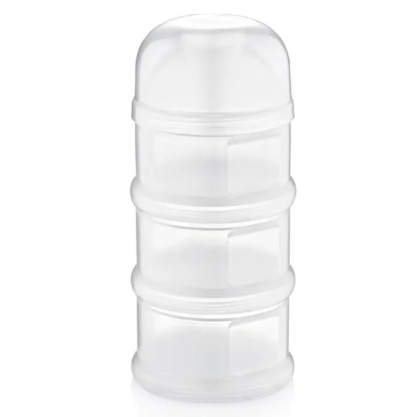Babyjem Katlı Toz Mama Saklama Kabı Beyaz - 1