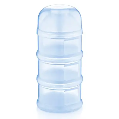 Babyjem Katlı Toz Mama Saklama Kabı Mavi 