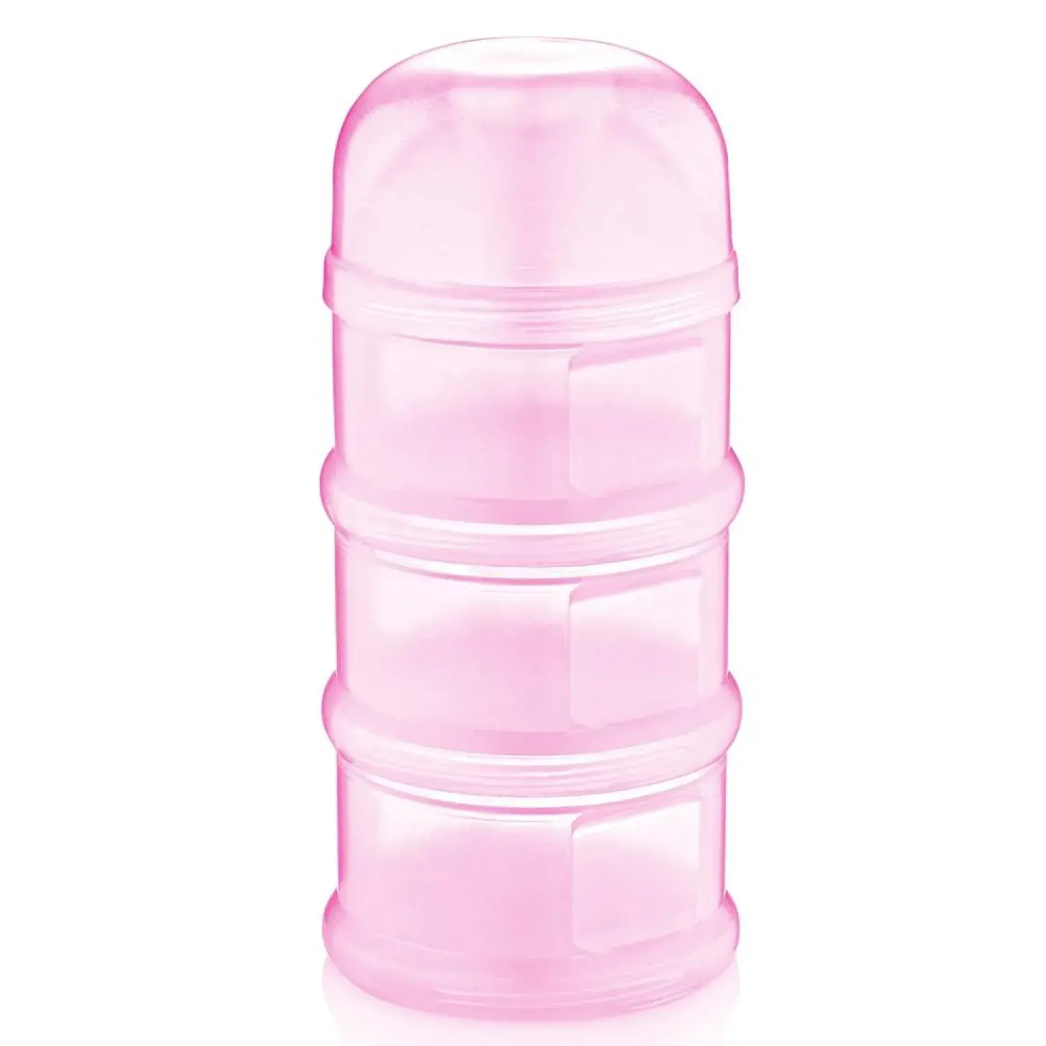 Babyjem Katlı Toz Mama Saklama Kabı Pembe