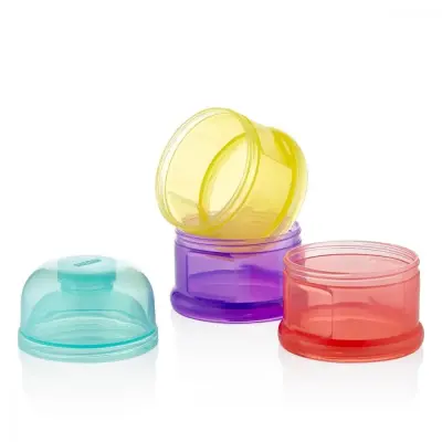 Babyjem Katlı Toz Mama Saklama Kabı Renkli (1)