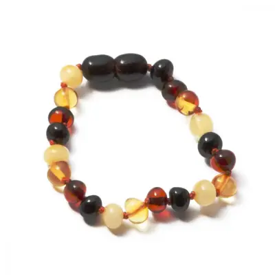 Babyjem Kehribar Bebek Bilekliği Multicolor (1)