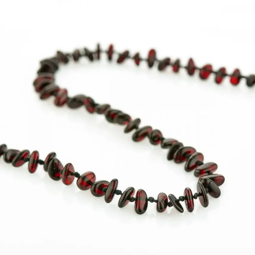 Babyjem Kehribar Bebek Kolyesi Vişne - 2